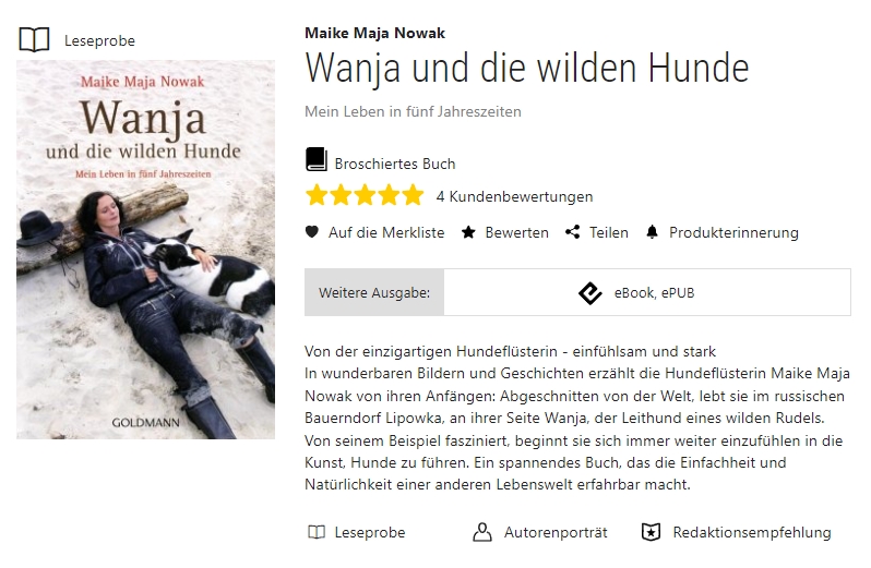 Wanja und die wilcen Hunde