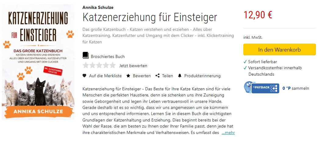 Katzenerziehung für Einsteiger