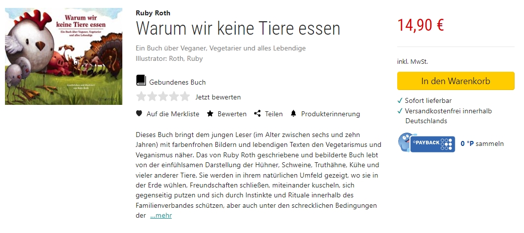 Warum wir keine Tiere essen