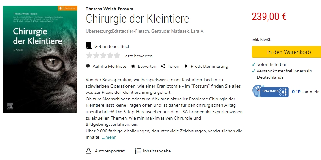 Chierugie der Kleintiere