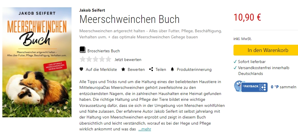 Meerschweinchenbuch