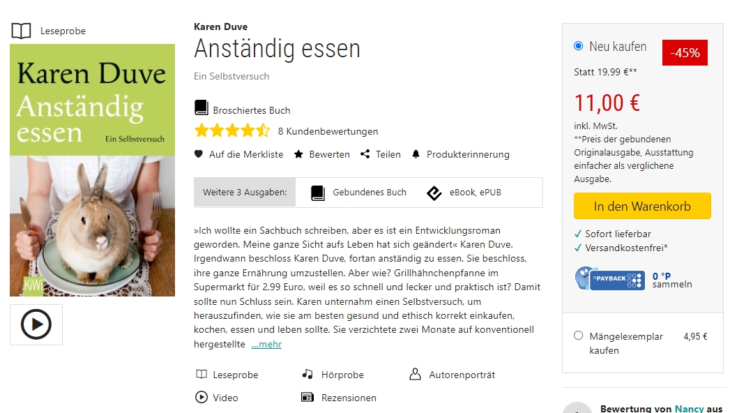 Anständig essen