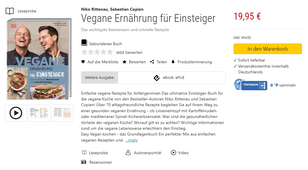 Vegane Ernährung für Einsteiger