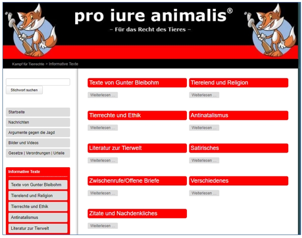 pro jure animalis